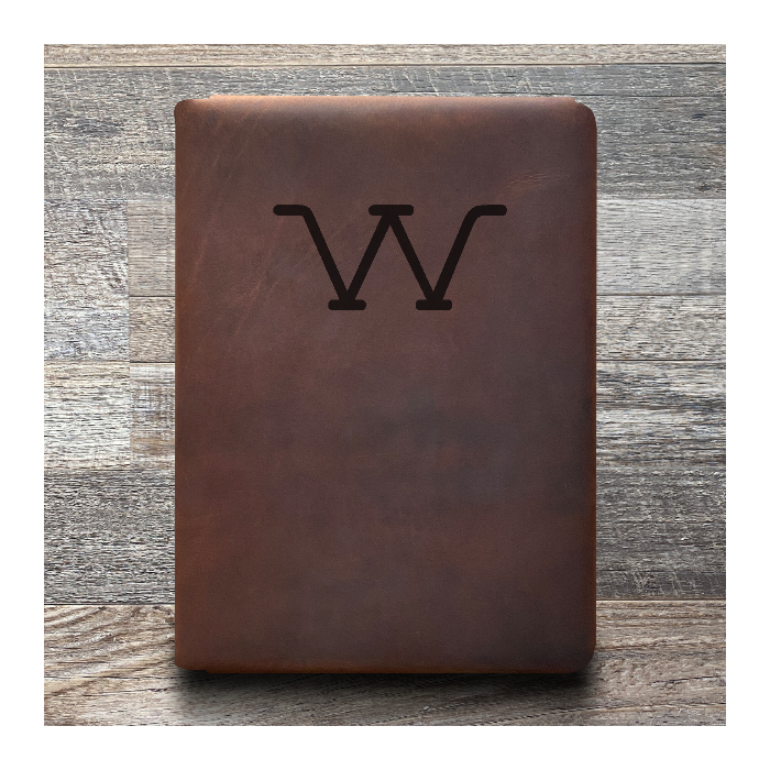 Custom Executive Cut - Refillable Leather Folio