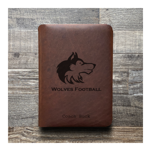 Custom Travel Cut - Refillable Leather Folio