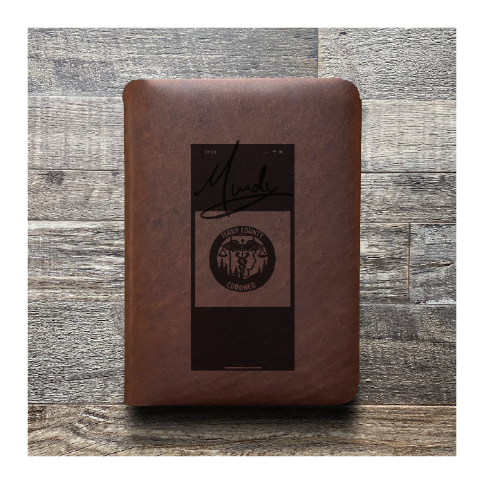 Custom Travel Cut - Refillable Leather Folio