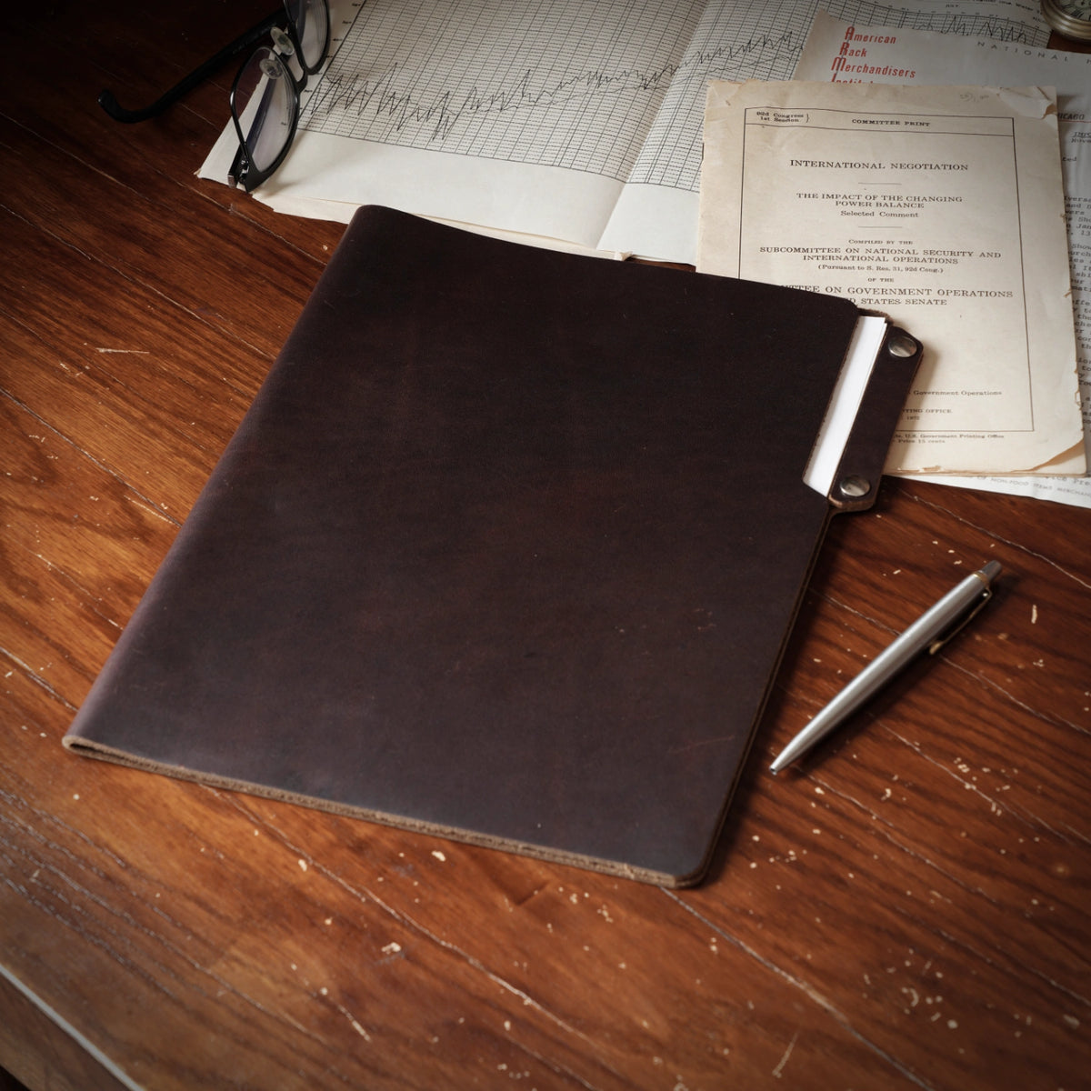 Leather File Folder