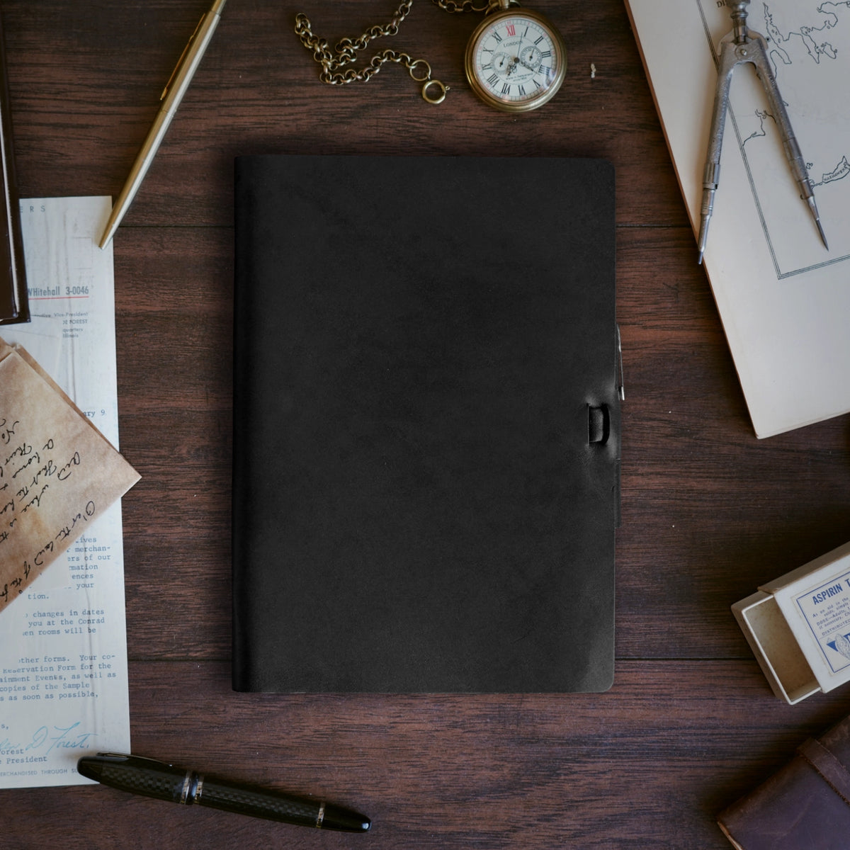 Focus Cut - Refillable Leather Journal