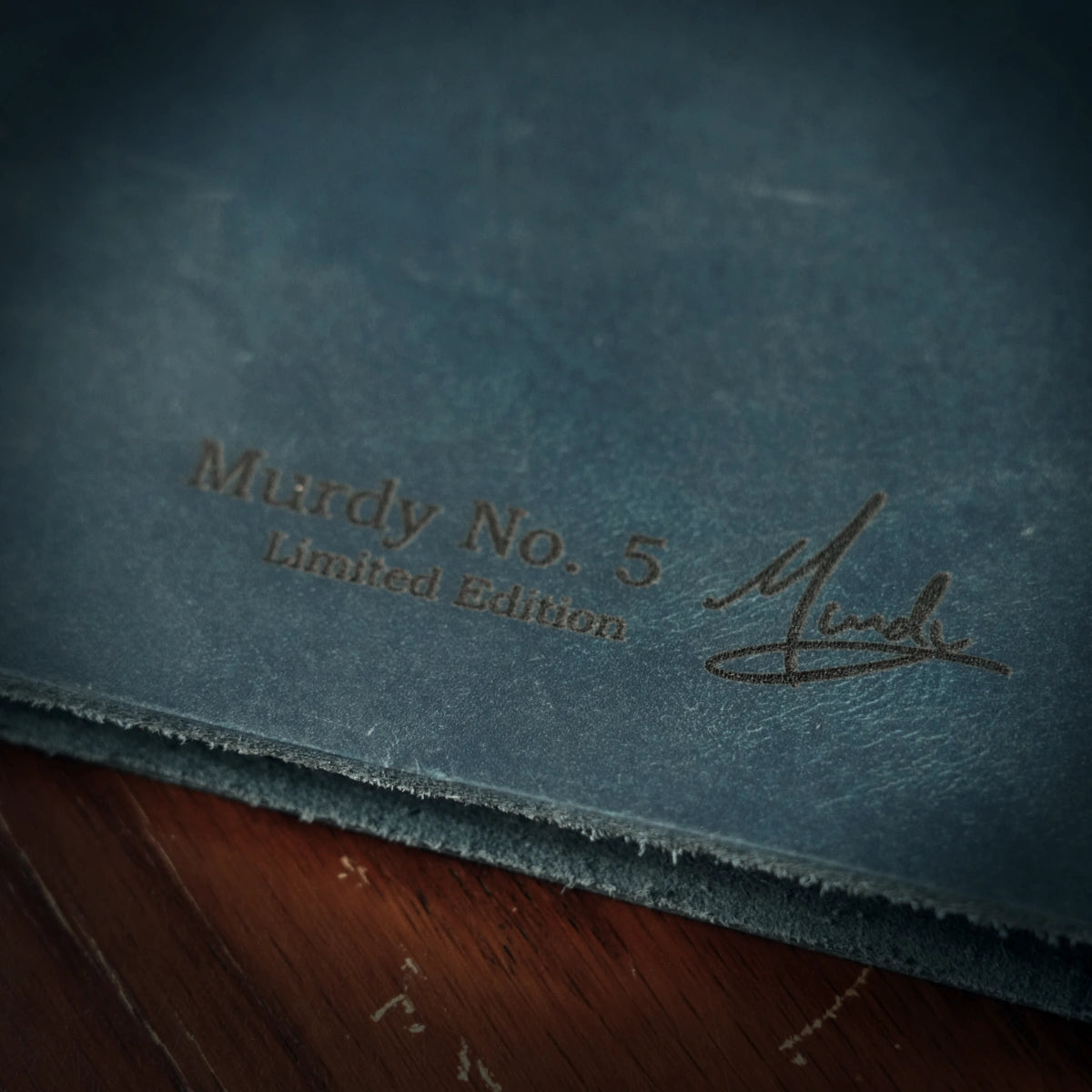Leather Top Tab File Folder - Limited Edition Drop 082