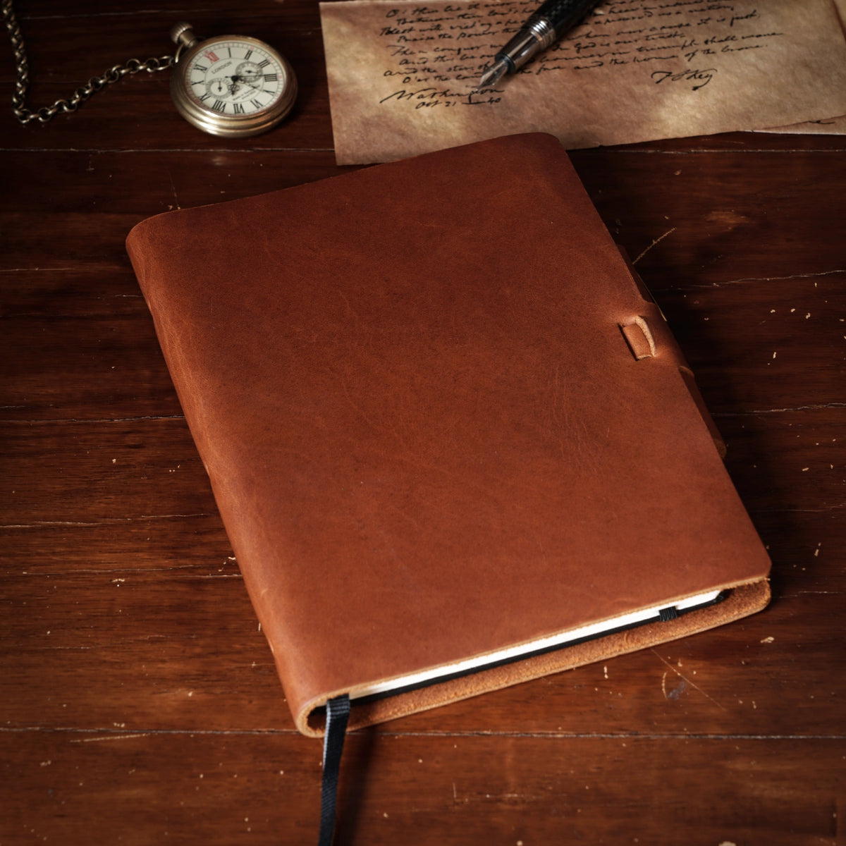 Metric Cut - Refillable Leather Journal