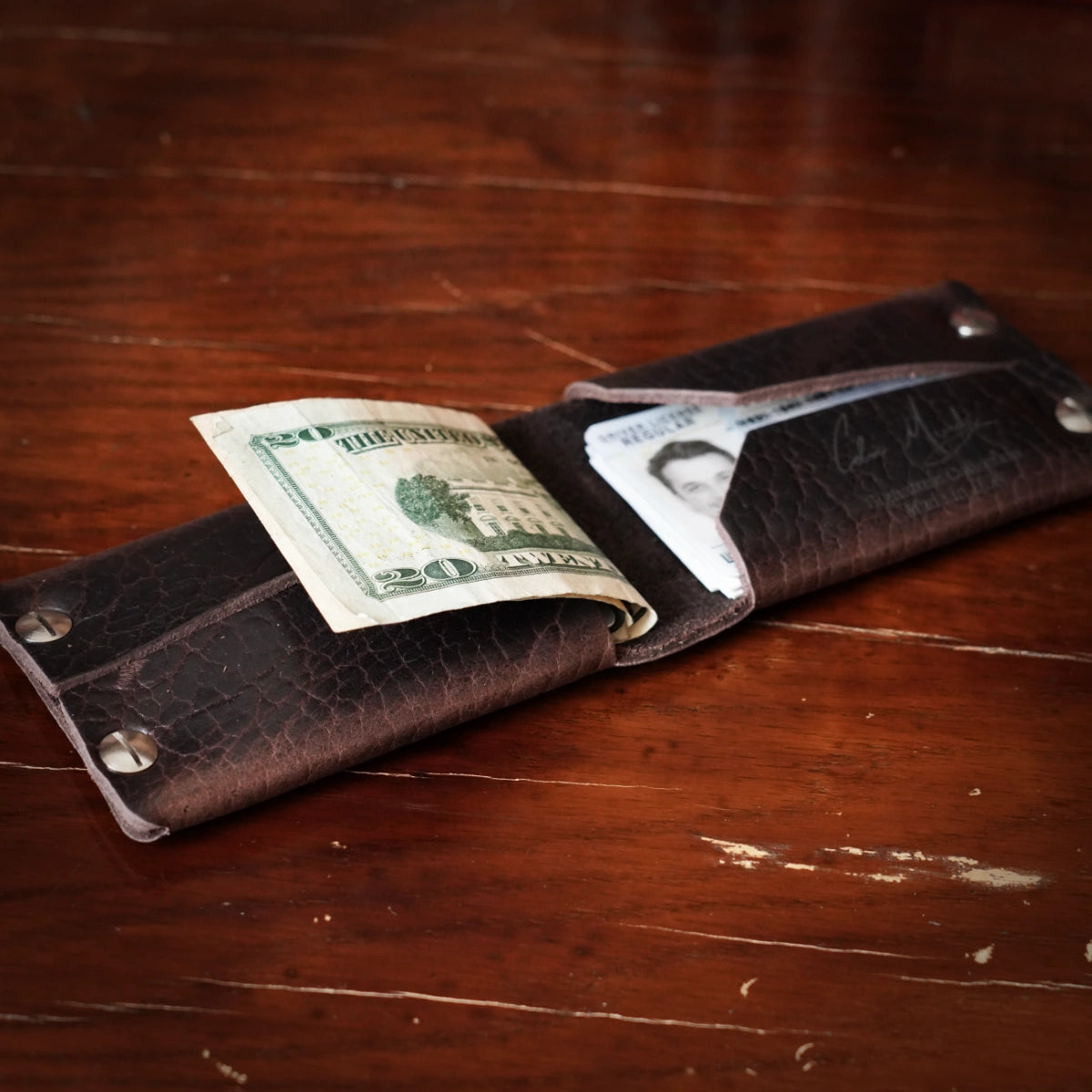 Signature Collection - Bi-Fold Leather Wallet