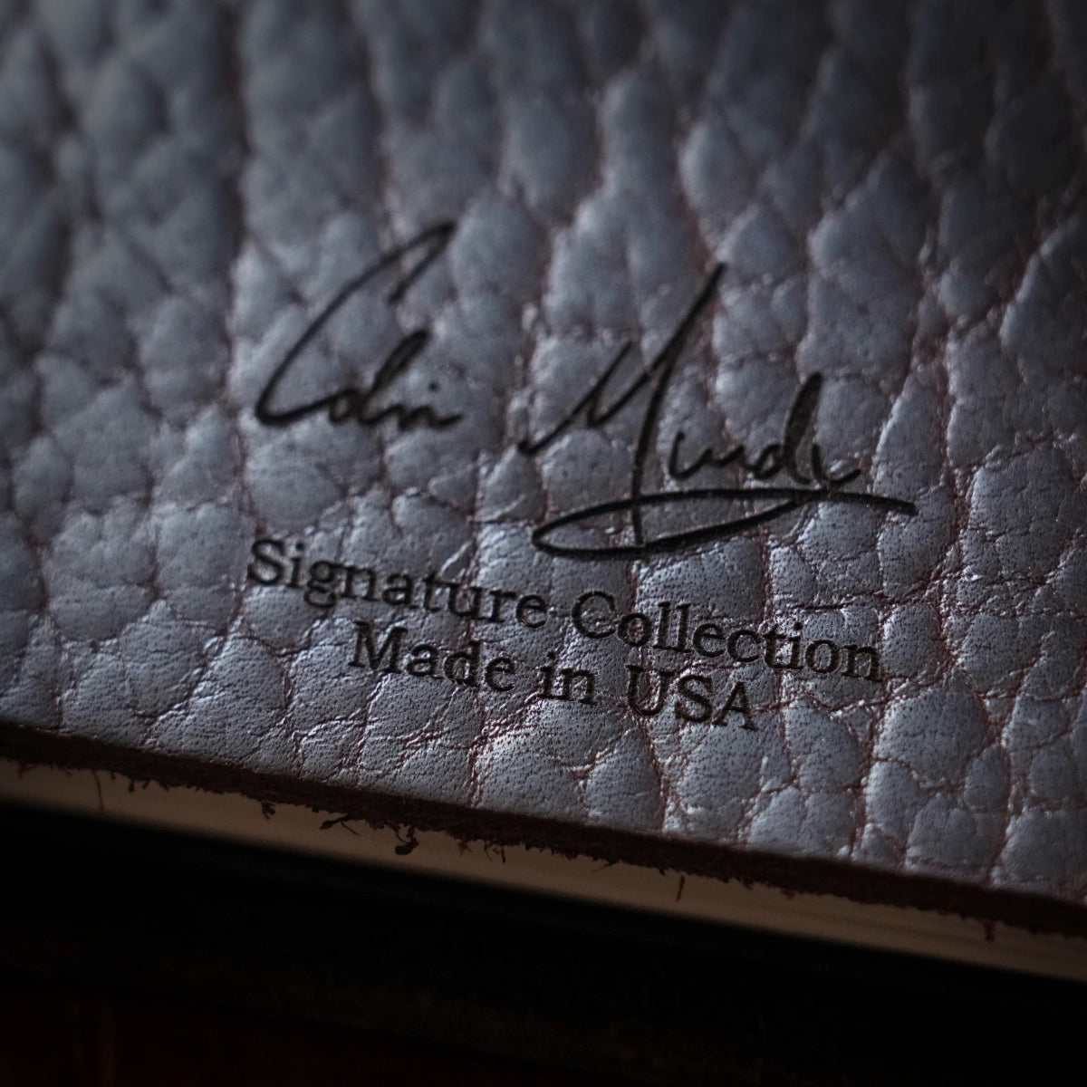 Signature Collection - Classic Cut - Refillable Leather Journal