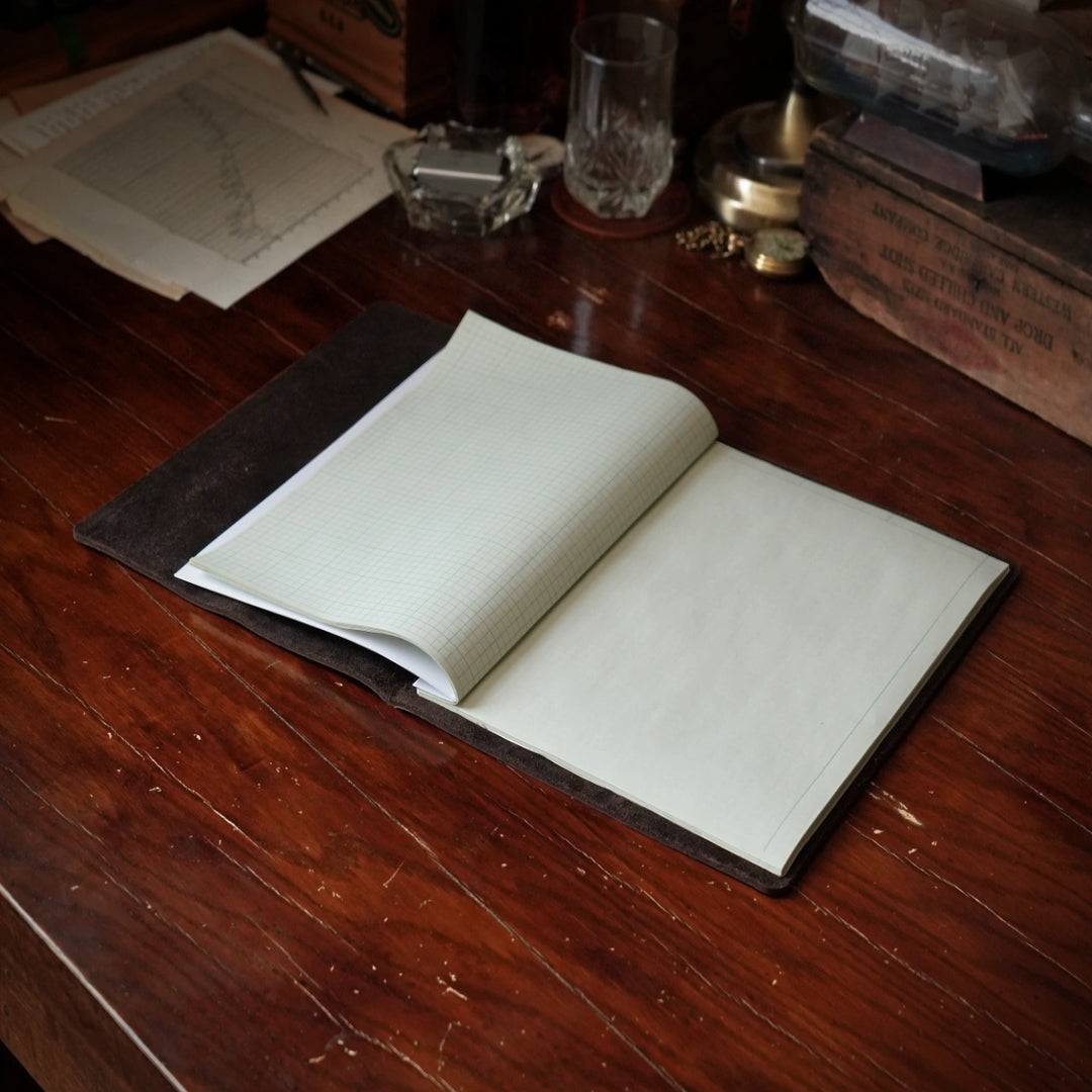 8.5"x11" Green Engineering Graph Paper - Refill