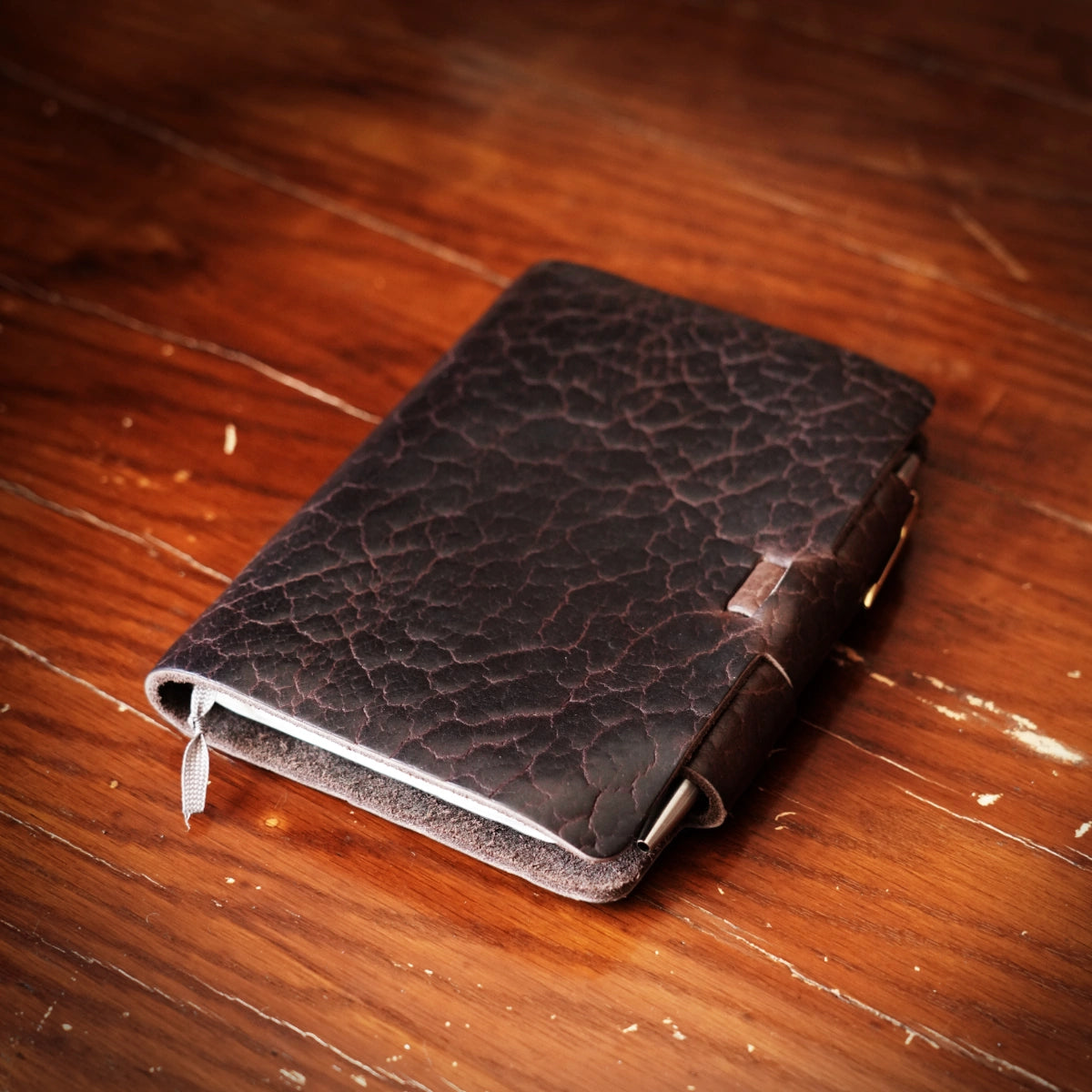 Signature Collection - Mini Cut - Refillable Leather Journal