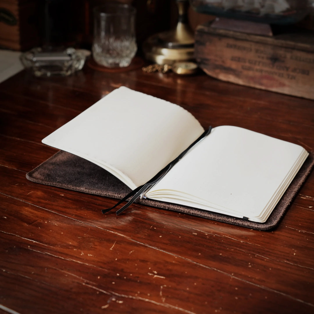 Signature Collection - Stationery Cut - Refillable Leather Cover