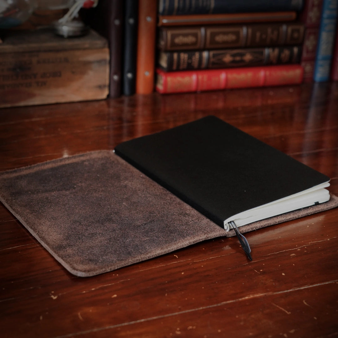 Signature Collection - Stationery Cut - Refillable Leather Cover