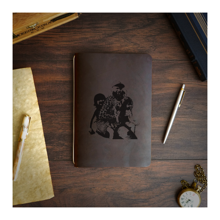 Custom Stationery Cut - Refillable Leather Cover