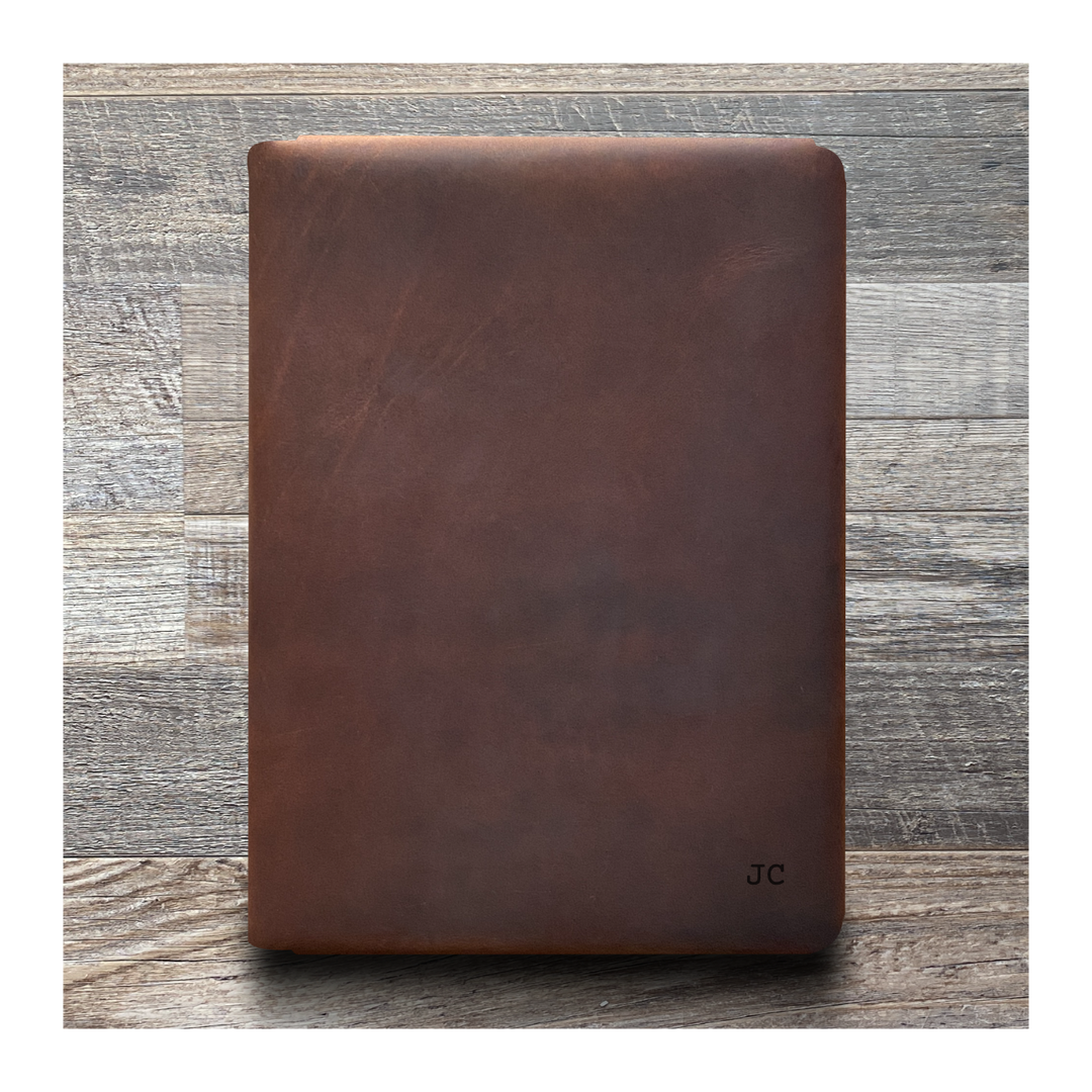 Custom Executive Cut - Refillable Leather Folio