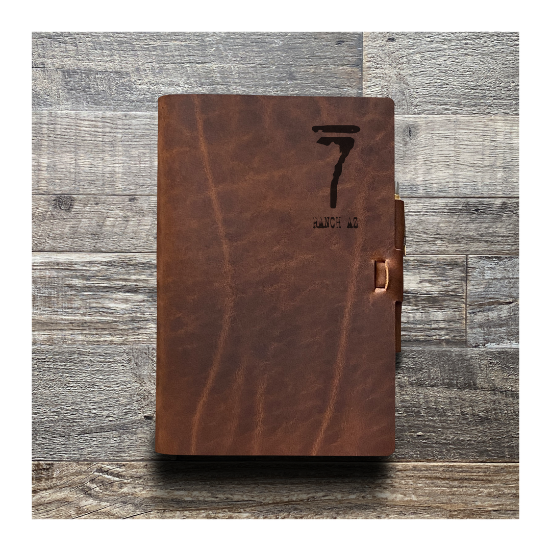 Custom Classic Cut - Refillable Leather Journal