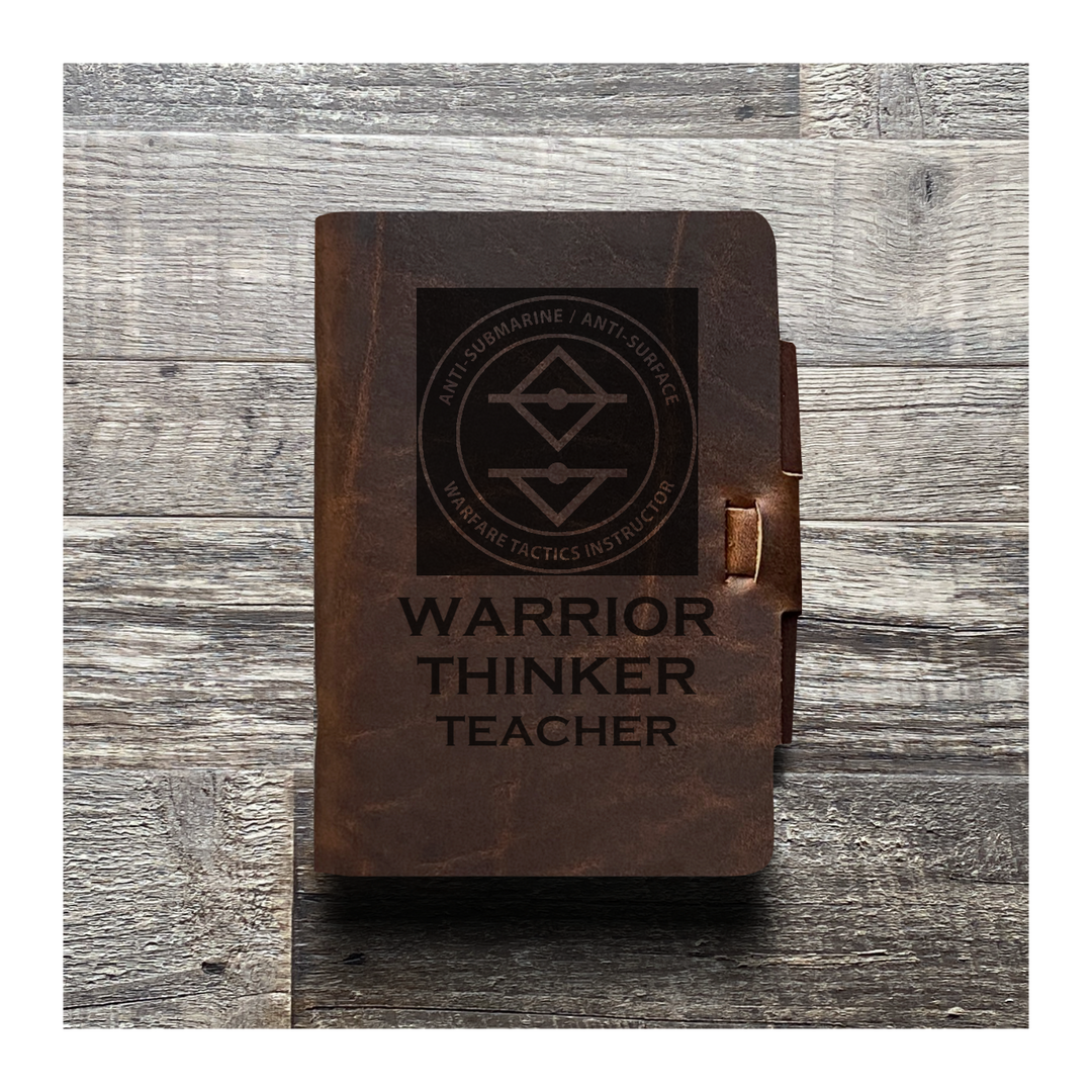 Custom Mini Cut - Refillable Leather Journal