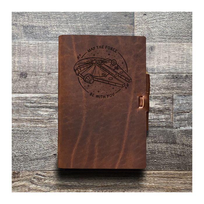 Custom Classic Cut - Refillable Leather Journal