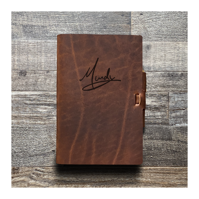 Custom Classic Cut - Refillable Leather Journal