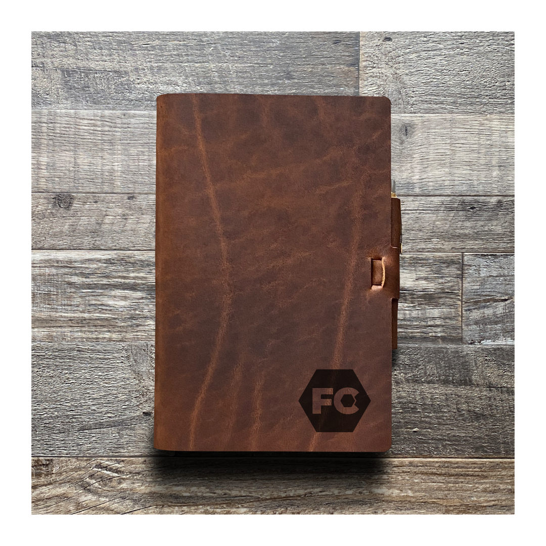 Custom Classic Cut - Refillable Leather Journal