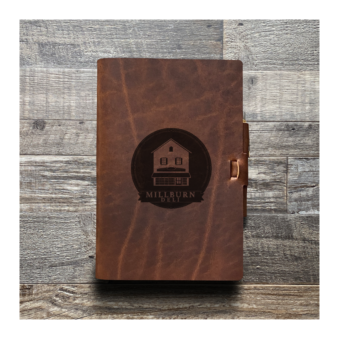Custom Classic Cut - Refillable Leather Journal
