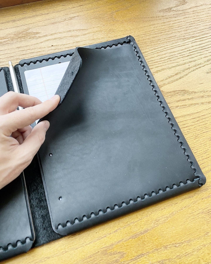 Dumbledore - Handwriting - Pre-Engraved - Refillable Leather Folios