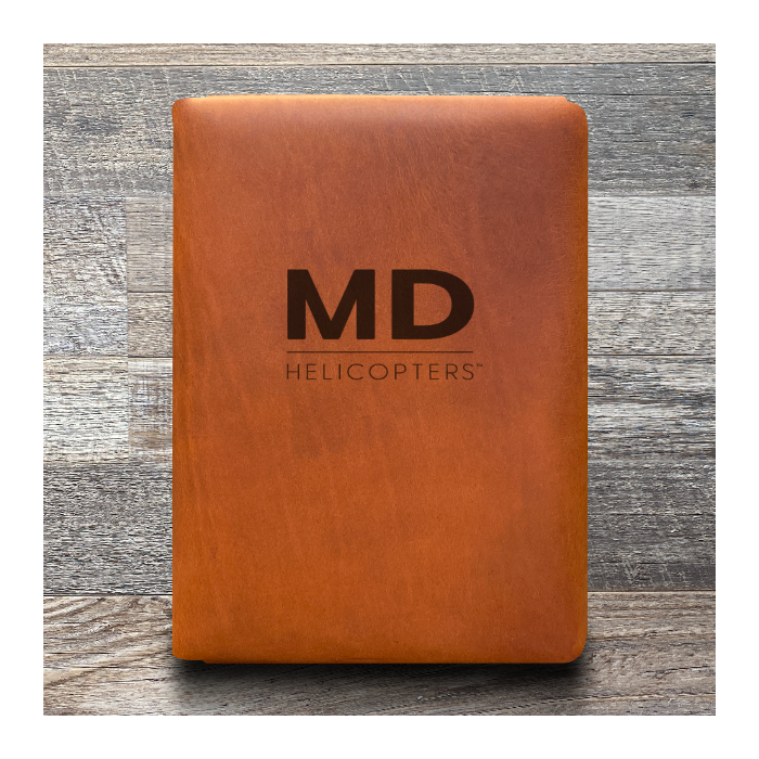Custom Executive Cut - Refillable Leather Folio