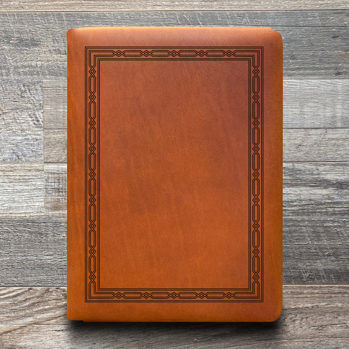 Classic Weave - Pre-Engraved - Refillable Leather Folios