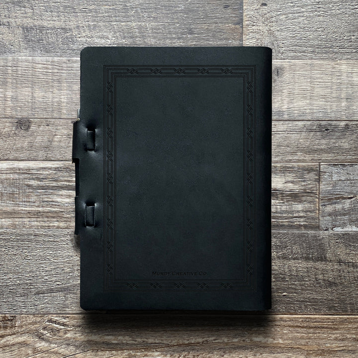 Classic Weave - Pre-Engraved - Refillable Leather Journals