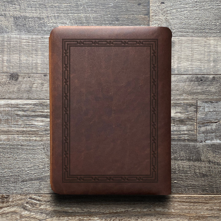 Classic Weave - Pre-Engraved - Refillable Leather Folios