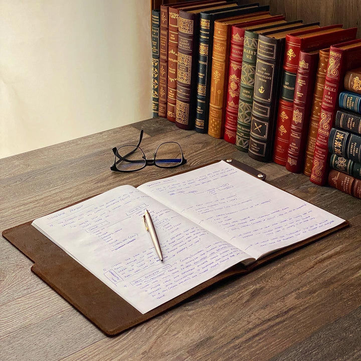 Colossians 3:12-15 - Pre-Engraved - Leather File Folder