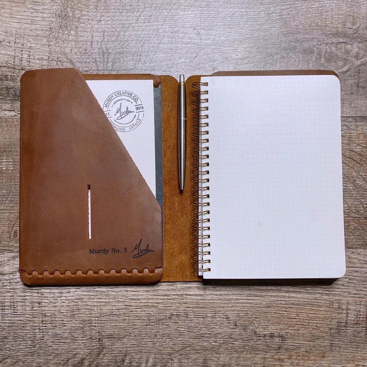 5 Year - Refillable Leather Journal – MurdyCreativeCo
