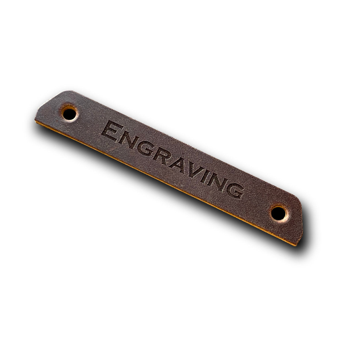 Leather File Folder Label