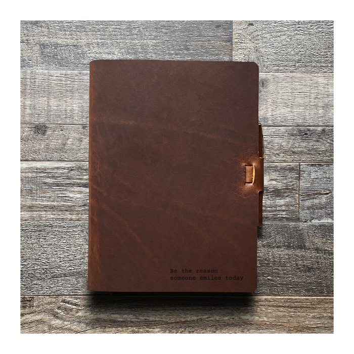 Custom Metric Cut - Refillable Leather Journal