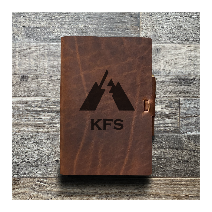 Custom Classic Cut - Refillable Leather Journal