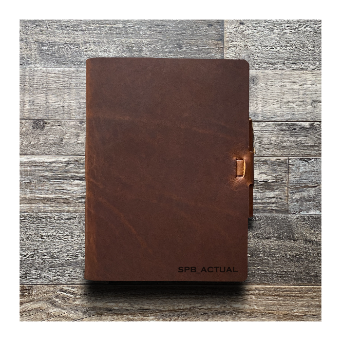 Custom Metric Cut - Refillable Leather Journal