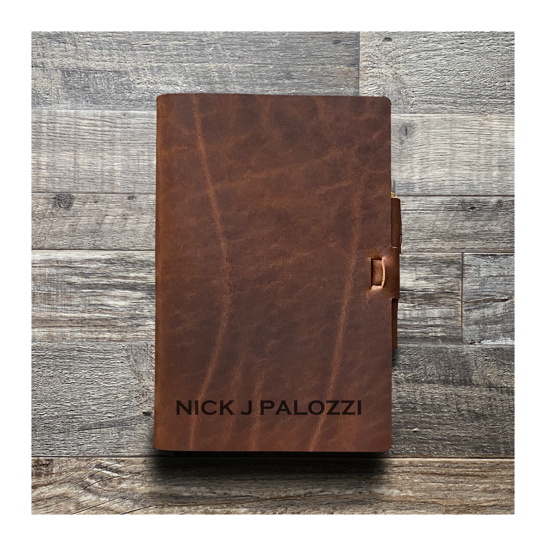 Custom Classic Cut - Refillable Leather Journal