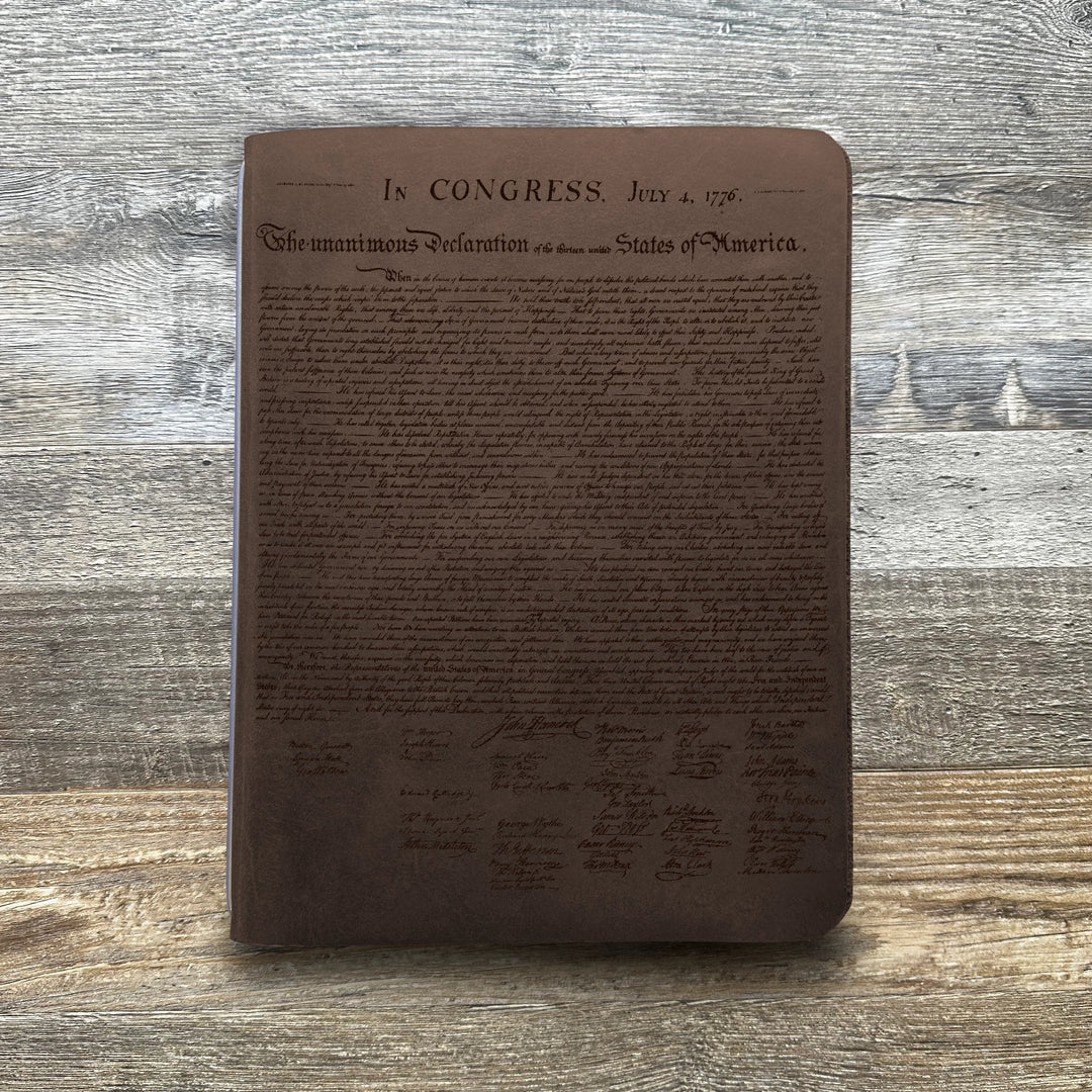 Founding Fathers - Pre-Engraved - Refillable Leather Covers