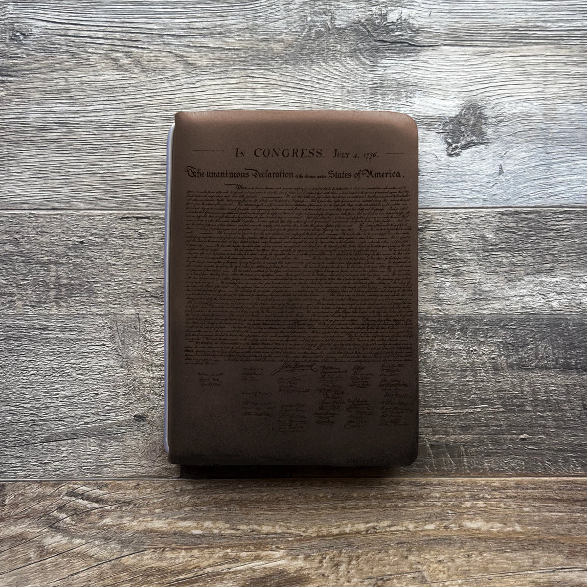 Founding Fathers - Engraving Design - Refillable Leather Covers