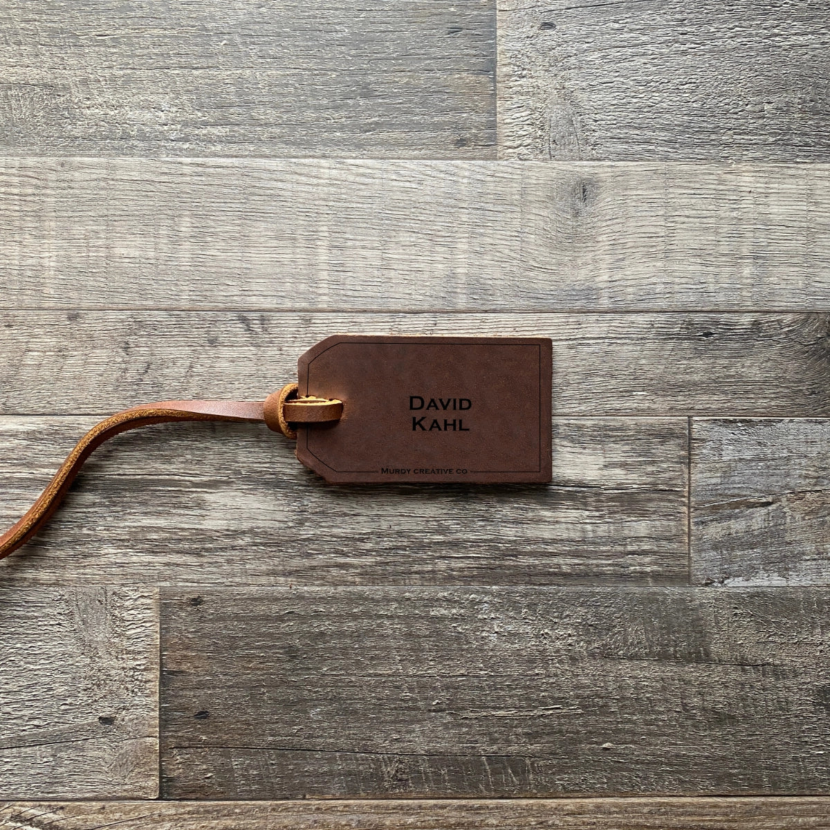Custom Order - Lisa W- Leather Bag Tag 20250710