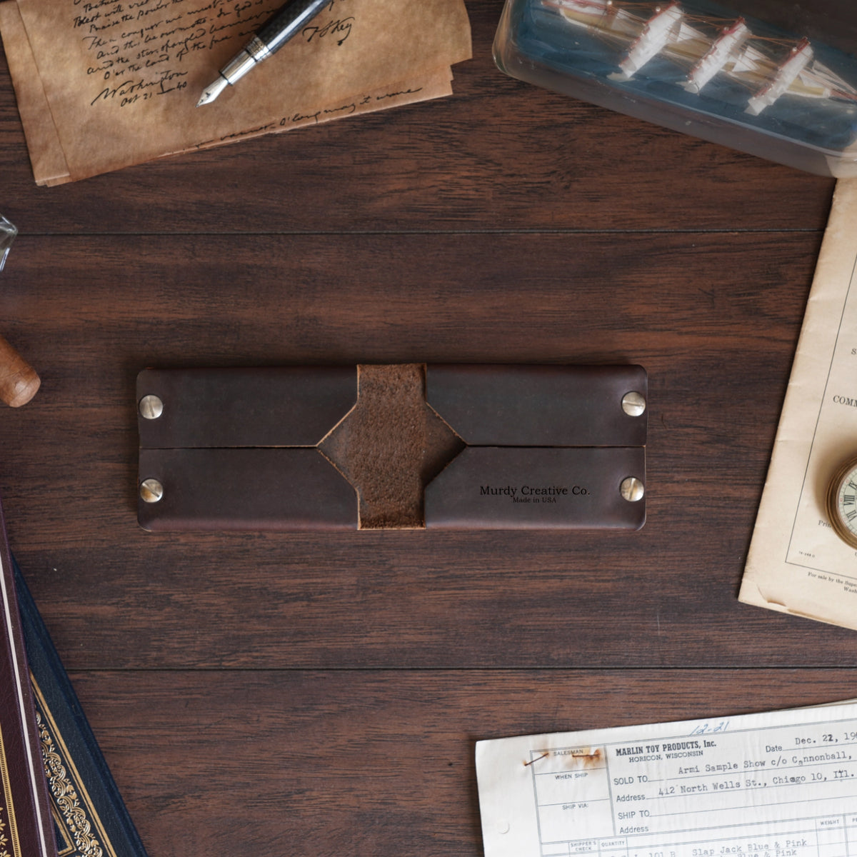 Bi-Fold Leather Wallet