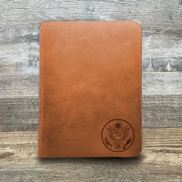Great Seal - Small - Pre-Engraved - Refillable Leather Covers