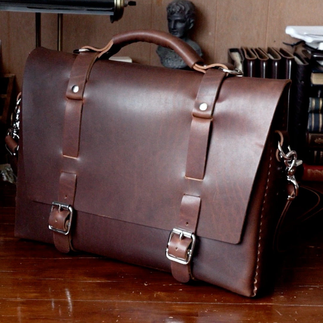 Jefferson Leather Briefcase