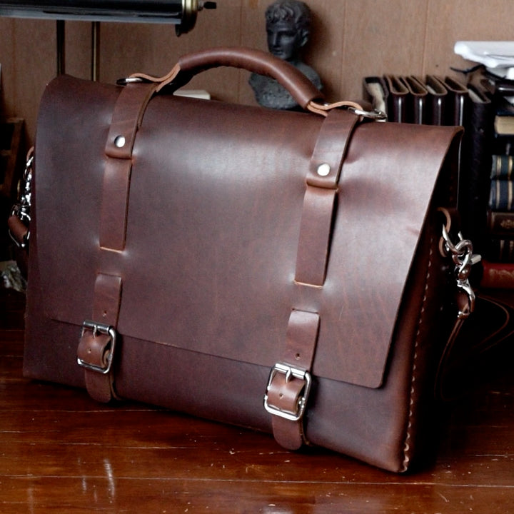 Jefferson Leather Briefcase