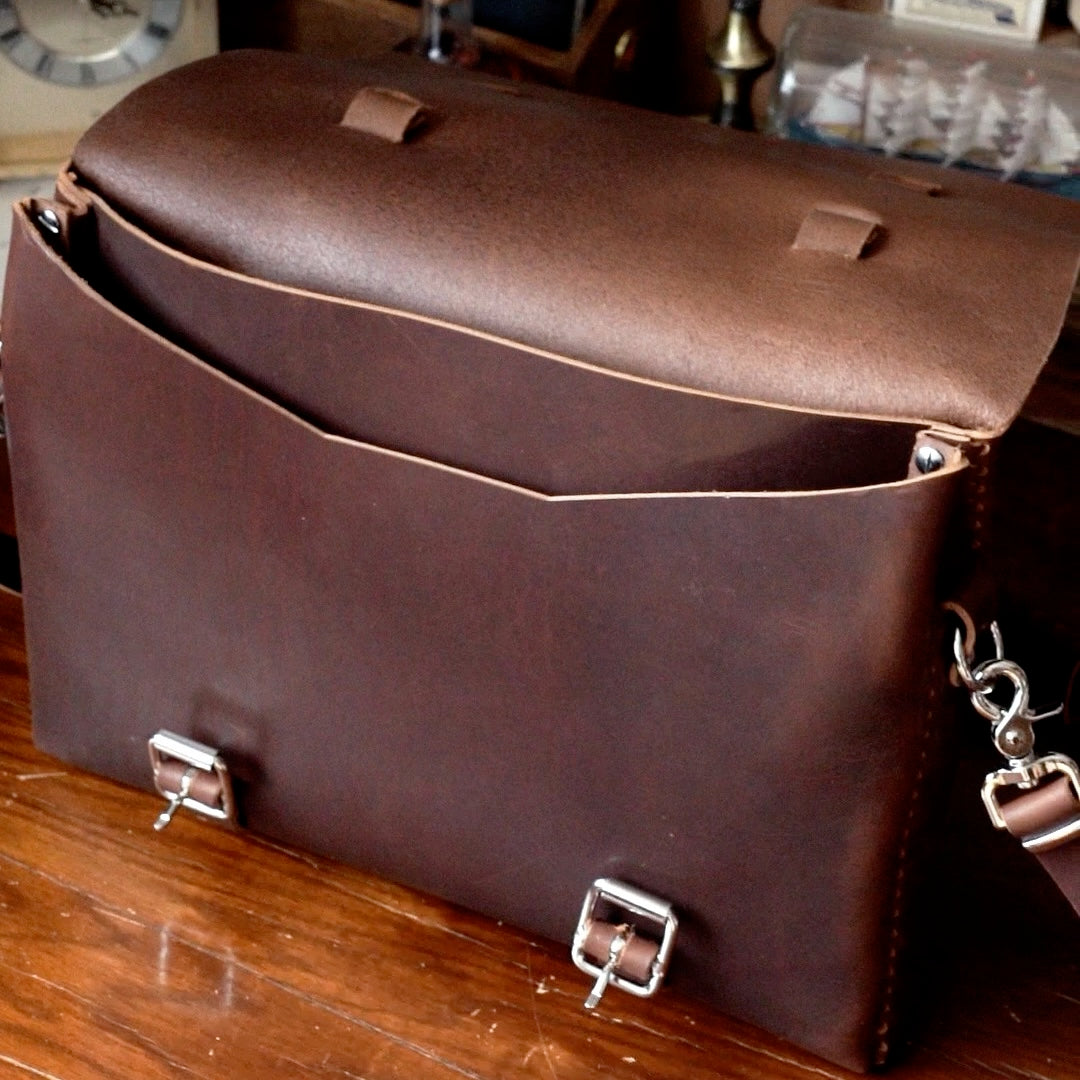 Jefferson Leather Briefcase
