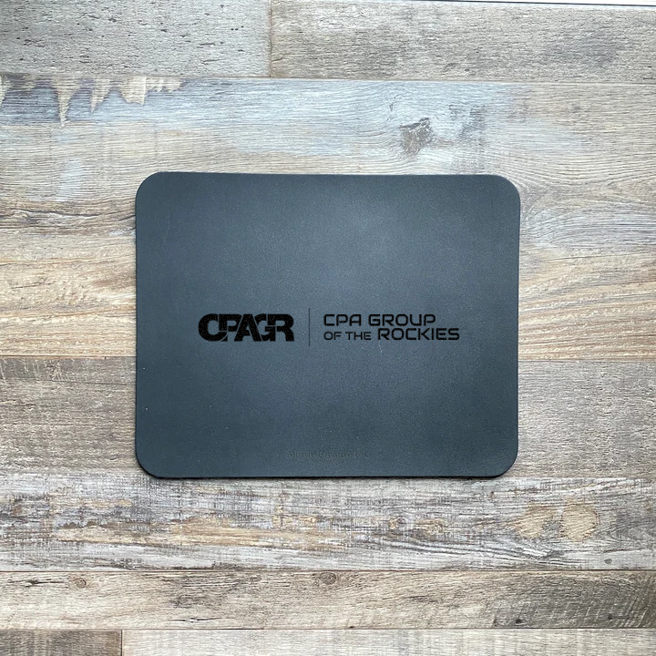 Custom Order Christopher S - Leather Mouse Pad 20231130