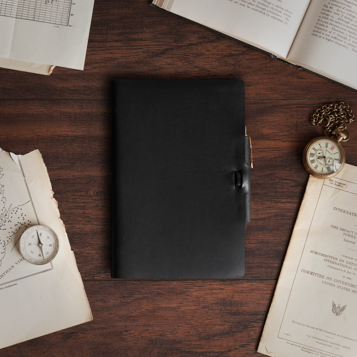 Classic Cut - Refillable Leather Journal