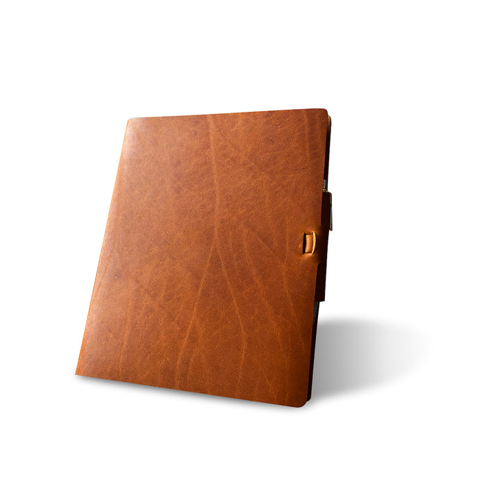 Custom Order Don M - Ledger Cut - Refillable Leather Journal 20241113