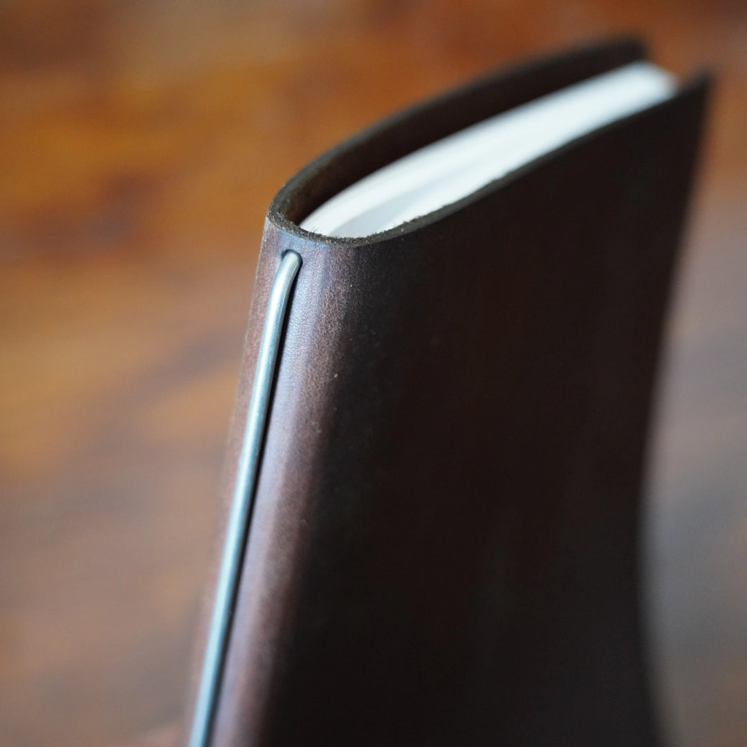 Custom Pocket Cut - Refillable Leather Cover