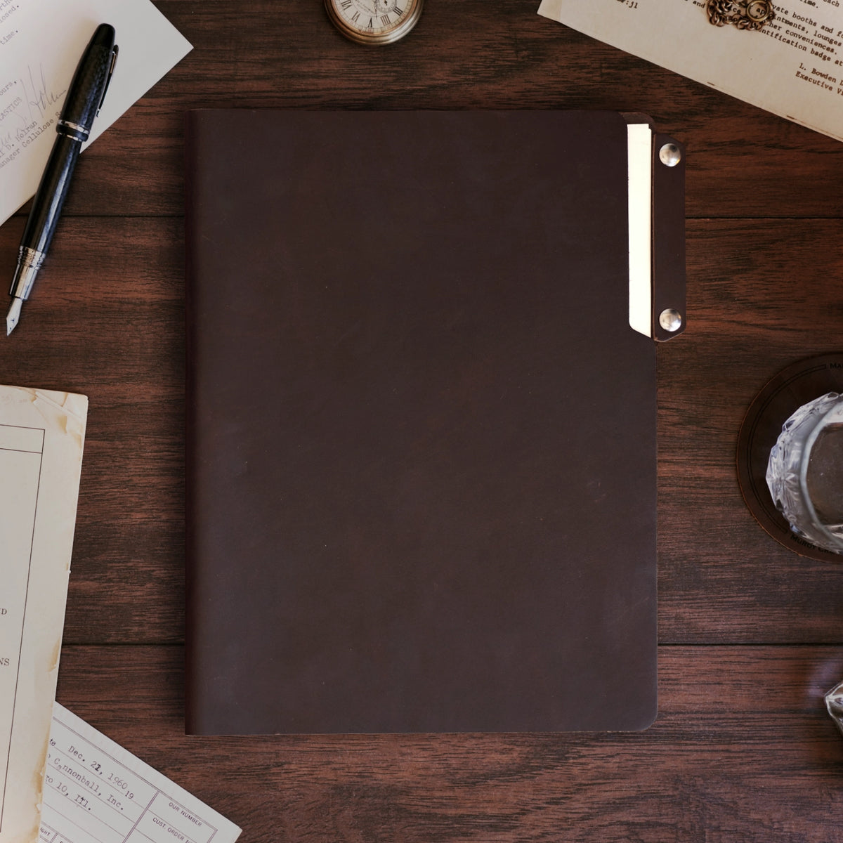 Leather File Folder