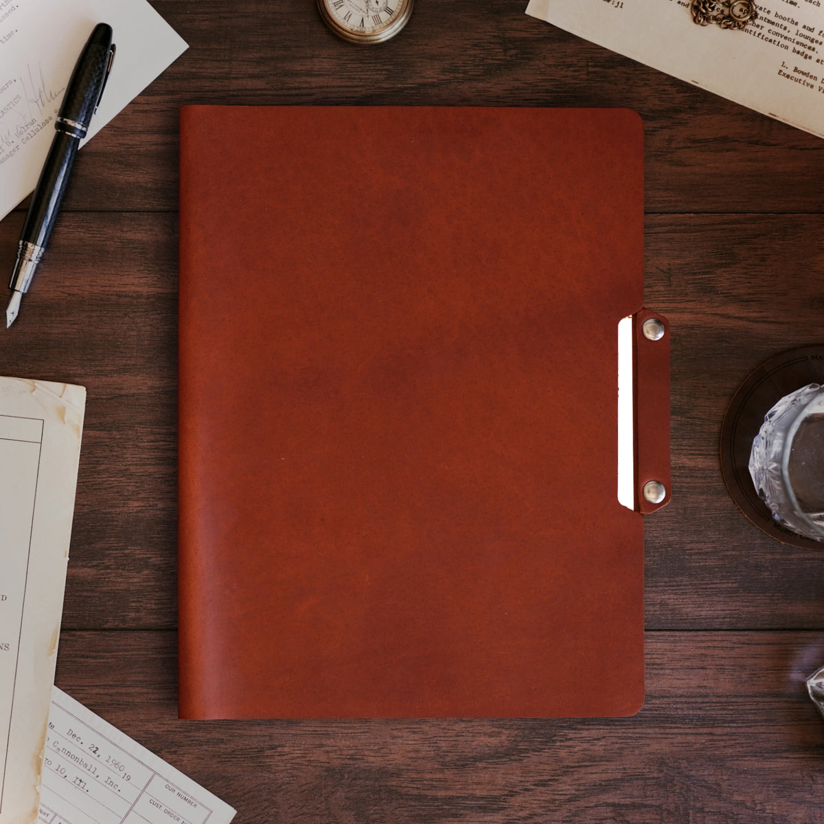 Leather File Folder