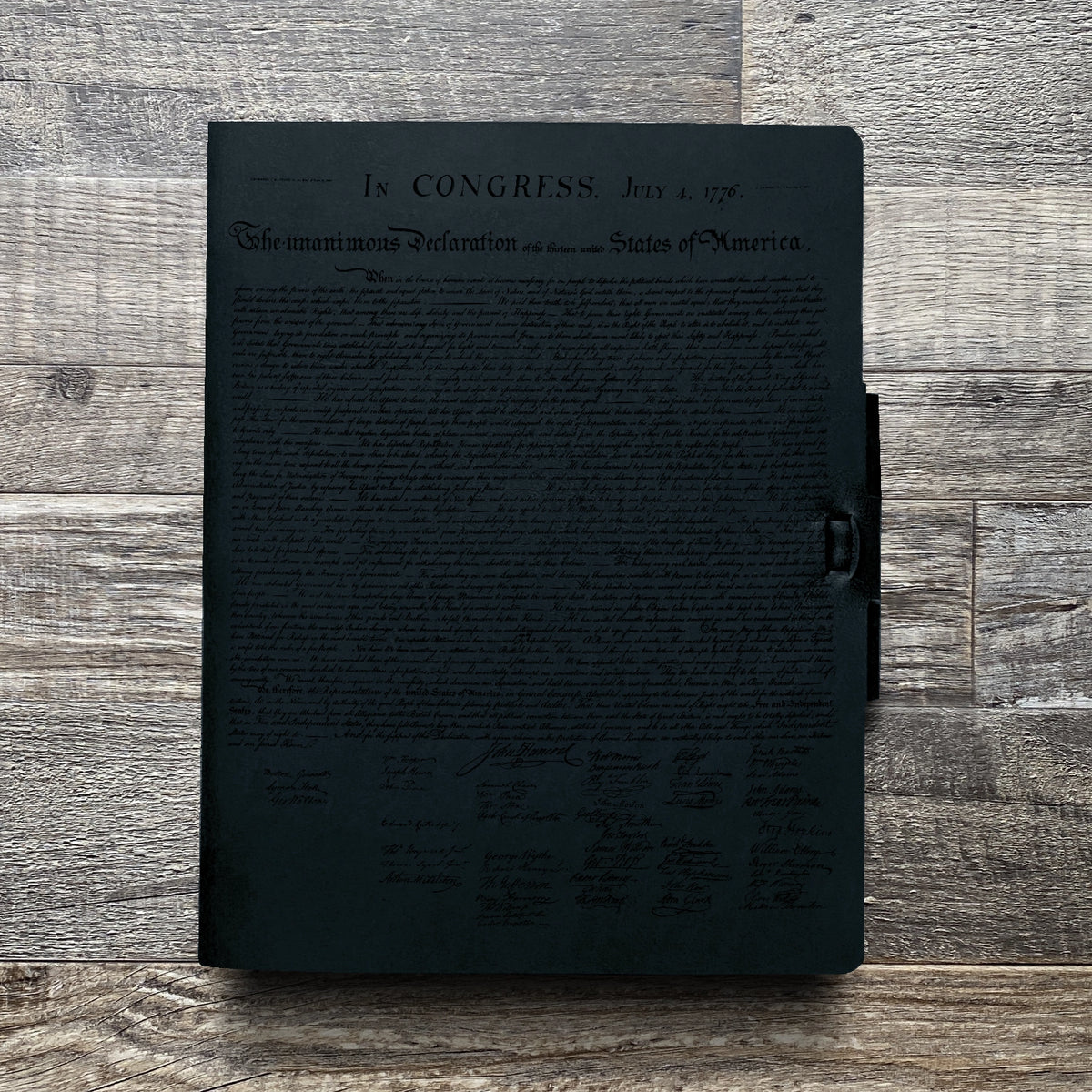 Founding Fathers - Engraving Design - Refillable Leather Journals