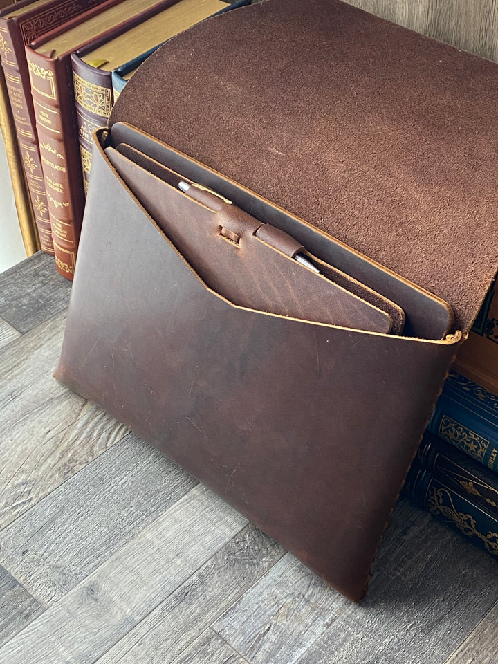 Custom Leather File Folder