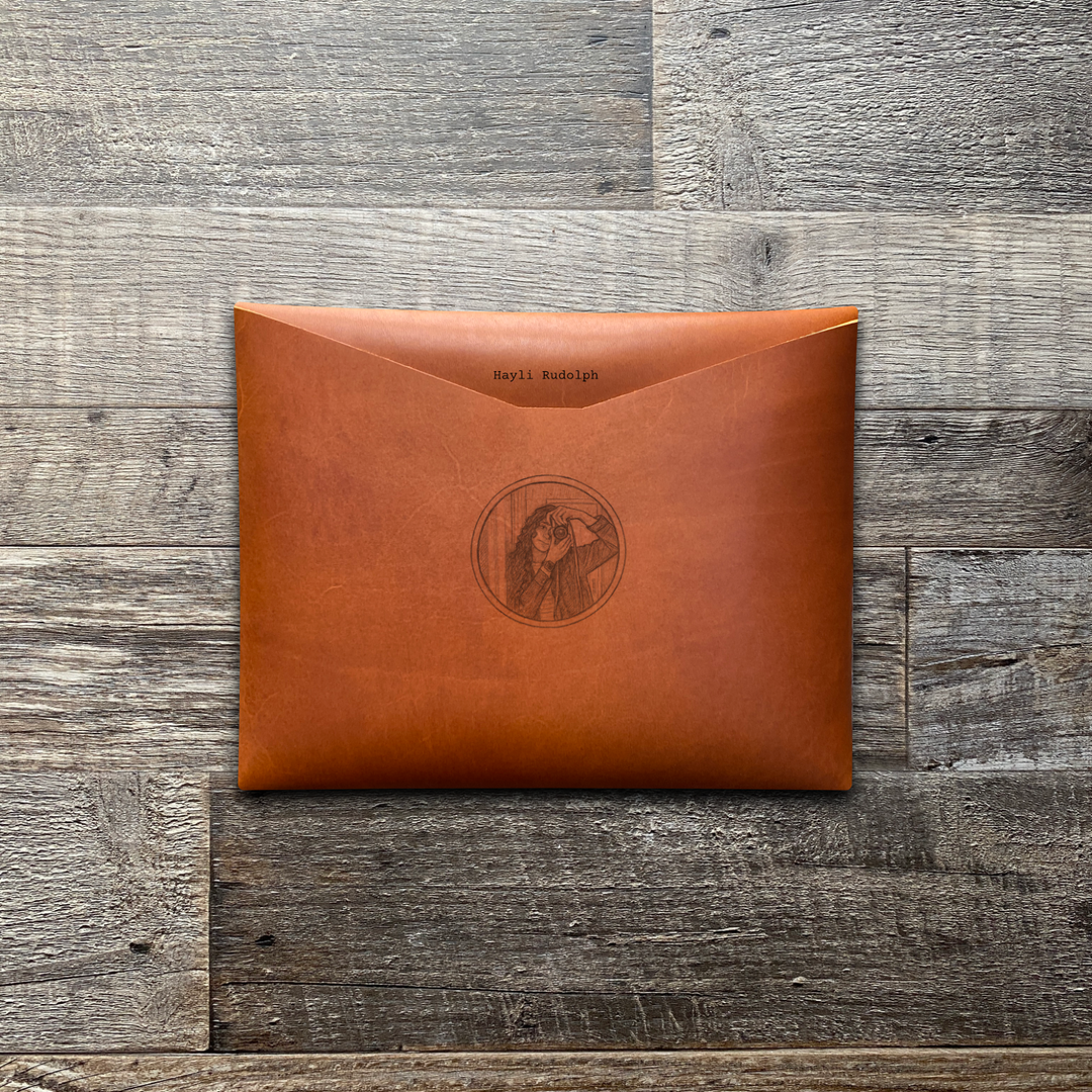 Custom Order -  Jake S - 16" Leather Sleeve 20251021